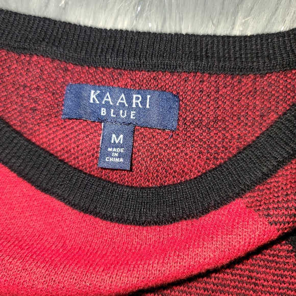 Colorblock Ruffle Hem Pullover Sweater - Picture 5 of 5